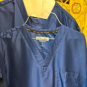 Two Scrub Tops